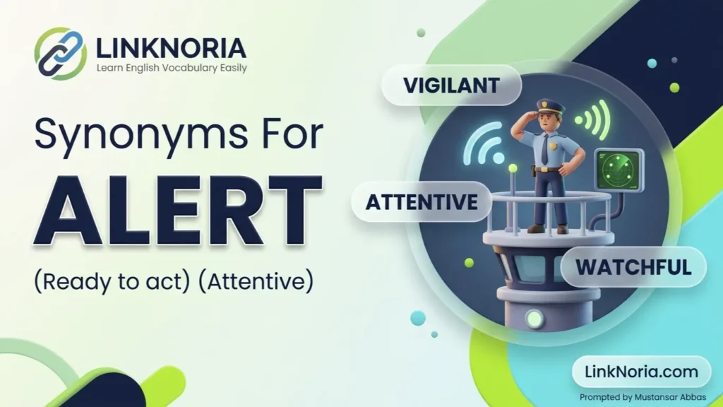 Synonyms for Alert