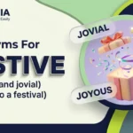 synonyms for festive