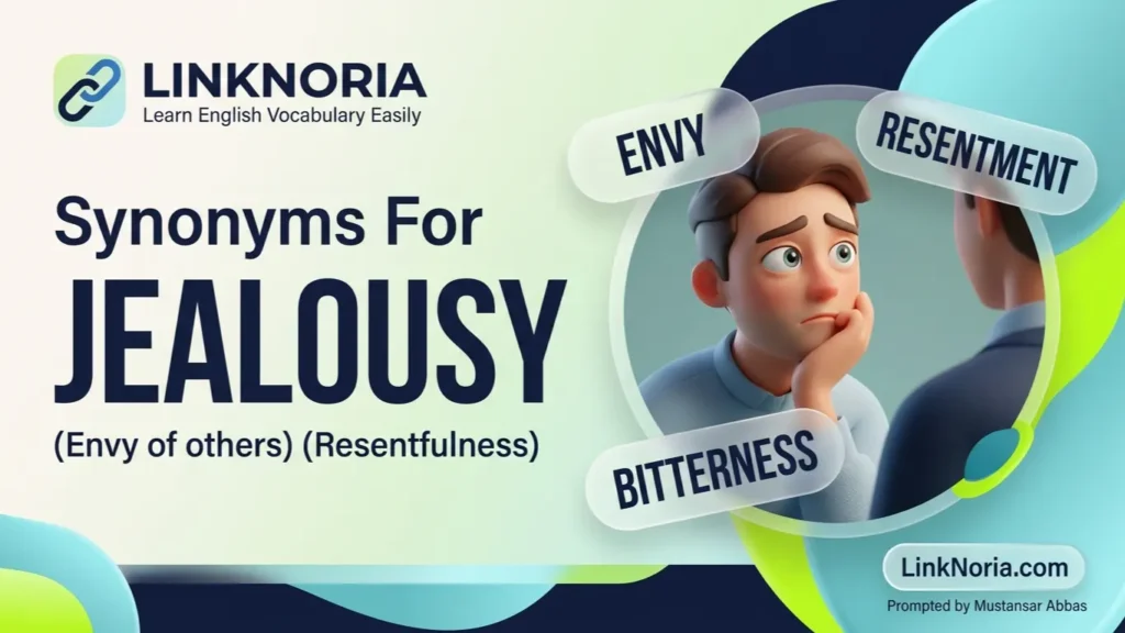 synonyms for jealousy