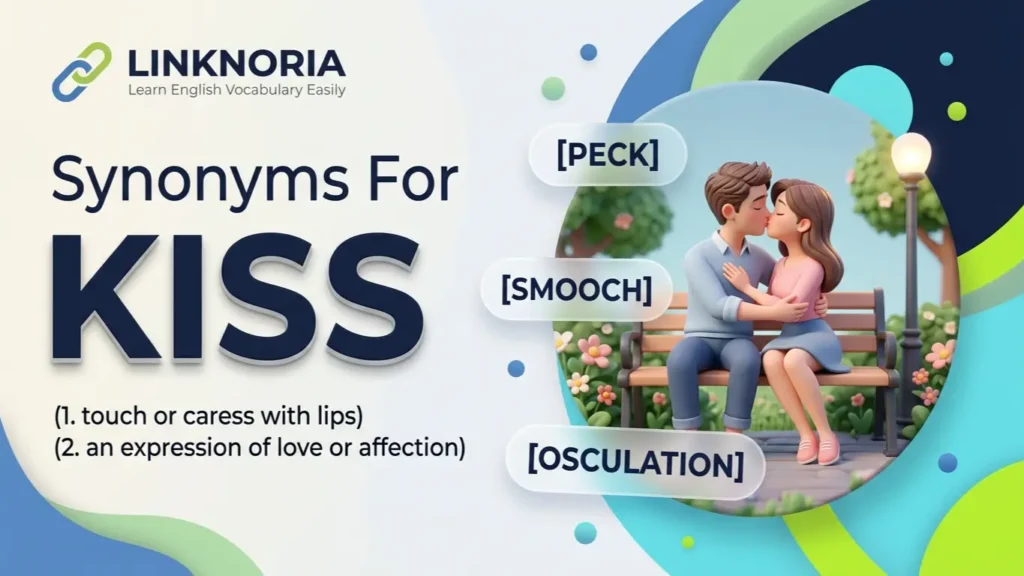 synonyms for kiss