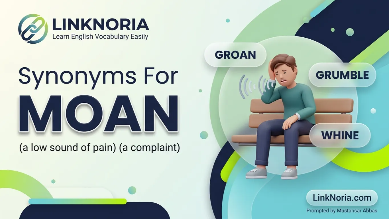 Synonyms for Moan
