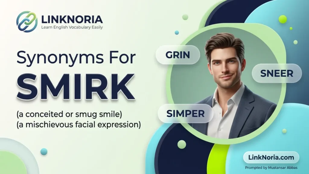 Synonyms for Smirk