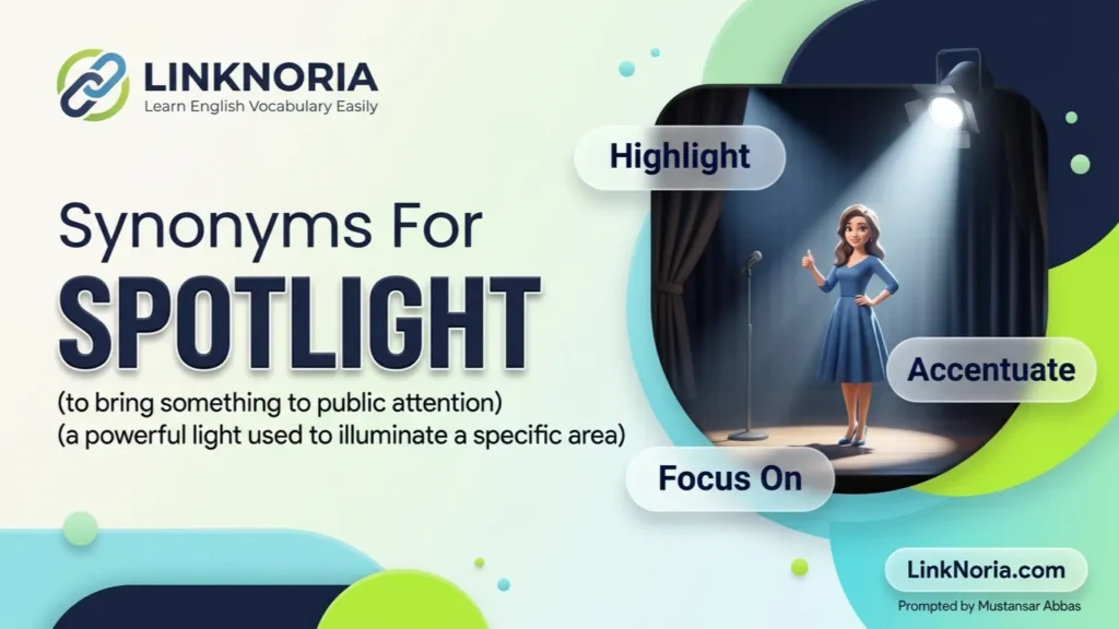 synonyms for spotlight