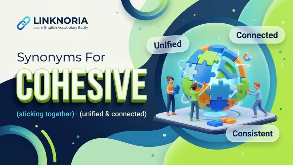 synonyms for cohesive