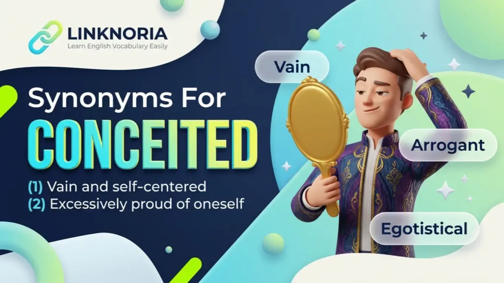 synonyms for conceited