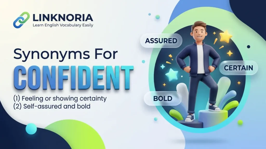 Synonyms for Confident