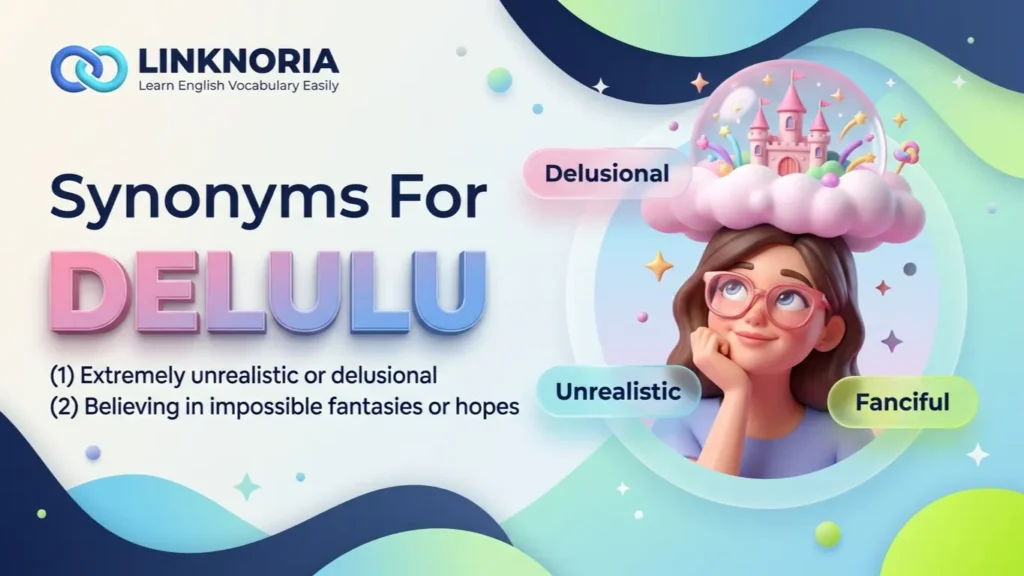 30 Synonyms for Delulu: 30 Useful Words and Expressions