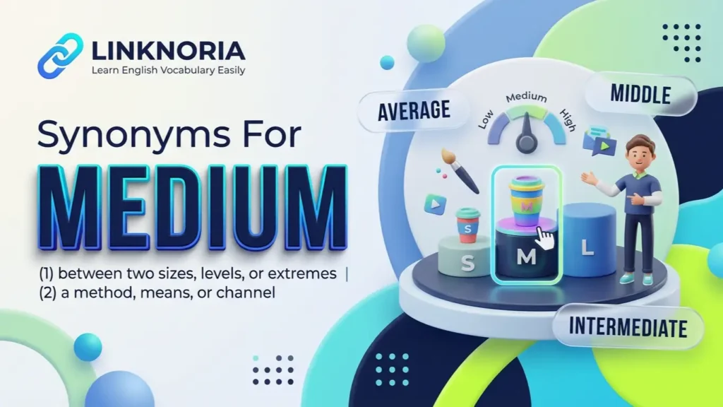 synonyms for medium