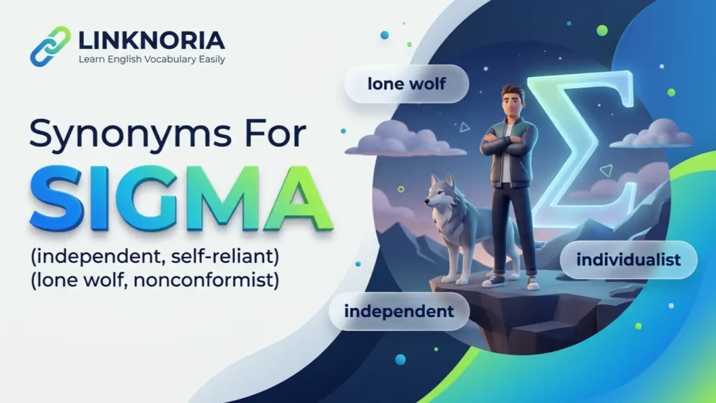 synonyms for sigma